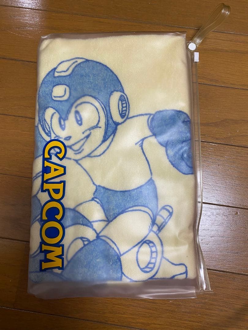 クラブカプコン会員限定？　ロックマンバスタオル