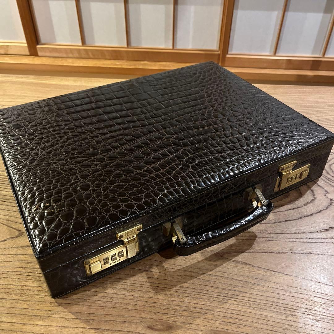 クロコダイル トランクケース 希少