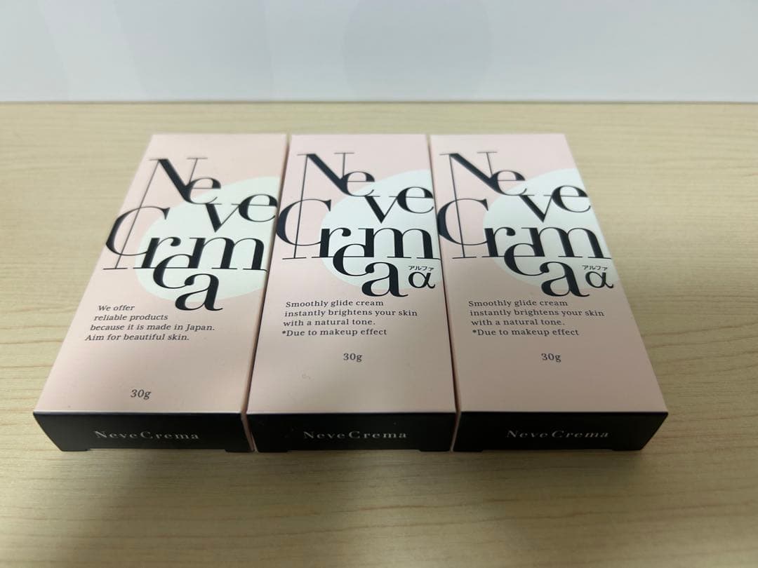 Neve Crema α フェイスクリーム 30g　３個セット