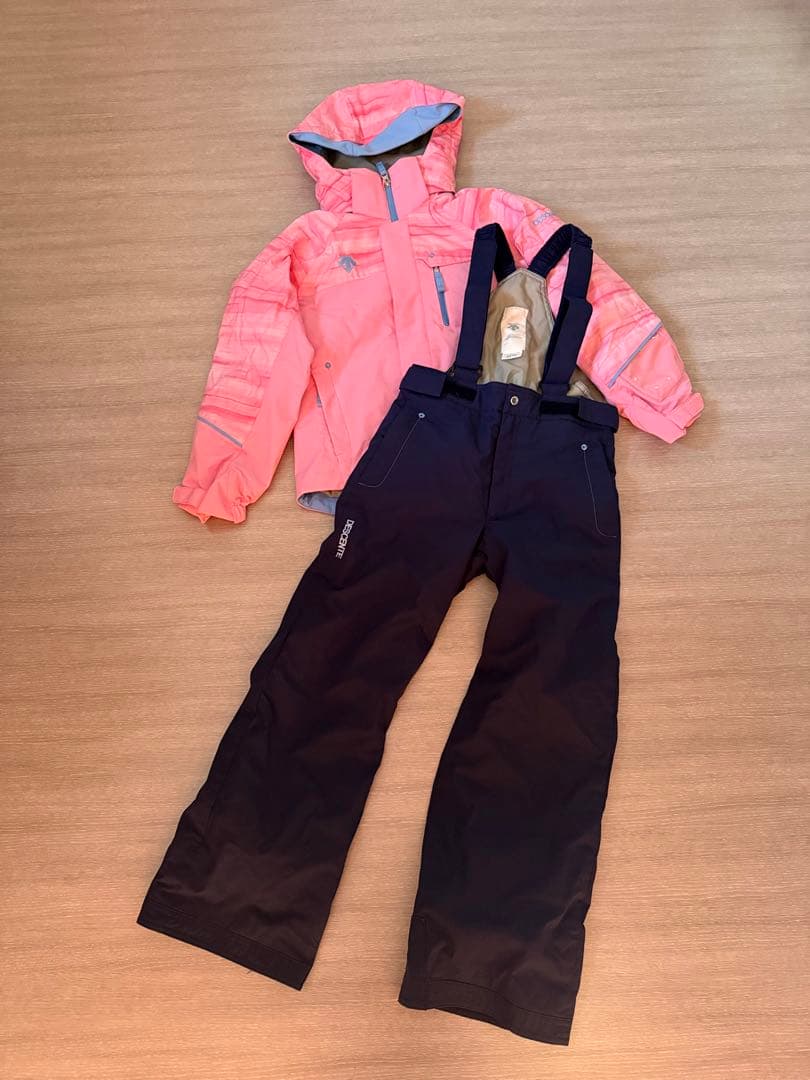 DESCENTE キッズ スキーウェア セット 140サイズ