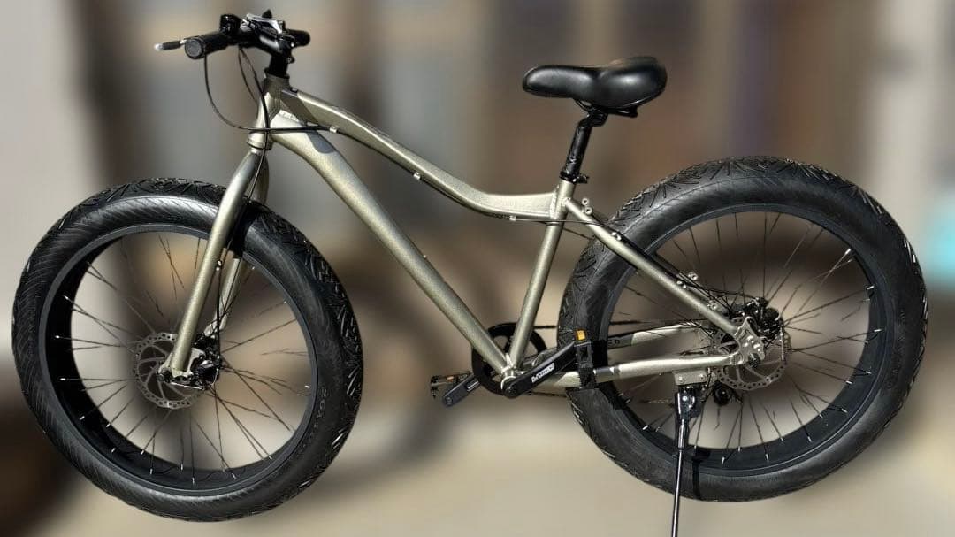 ファットバイクFAT BIKE バリバリ山有り｛引き取りor近距離配達ok!!】