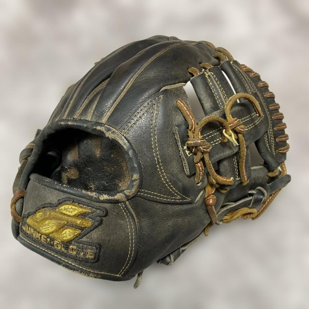 エヌエー　ジュンケイ　 硬式グローブ 黒