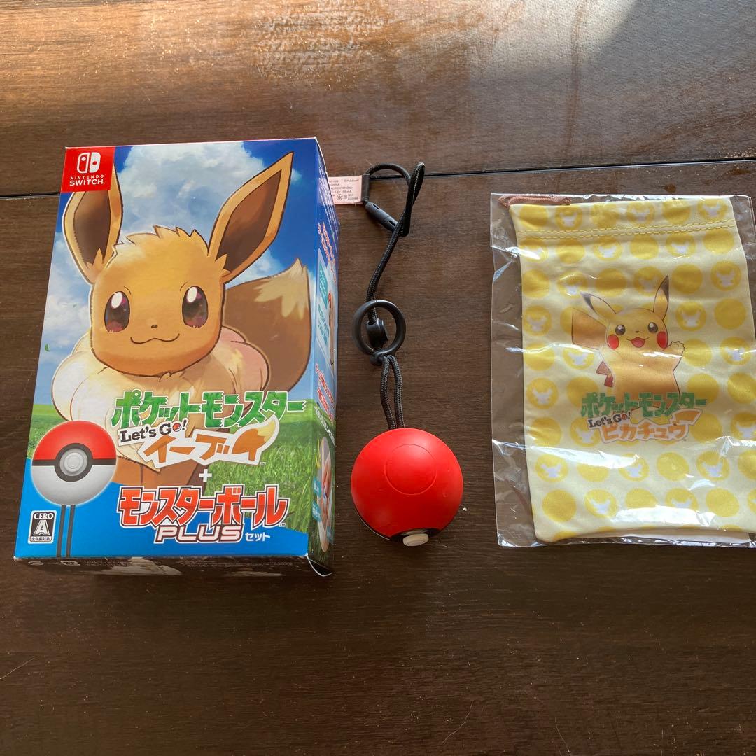 【ミュウ】ポケットモンスター Let's Go! イーブイ&モンボplus