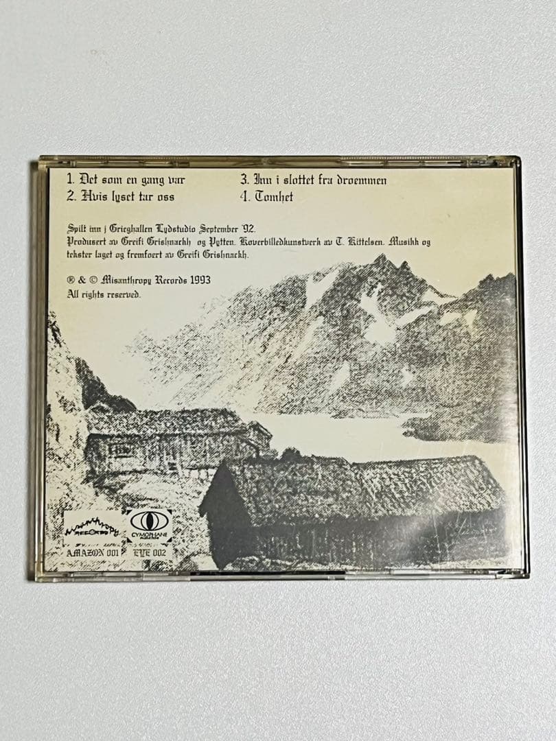 【廃盤超希少】Burzum Hvis lyset Tar Oss 輸入盤