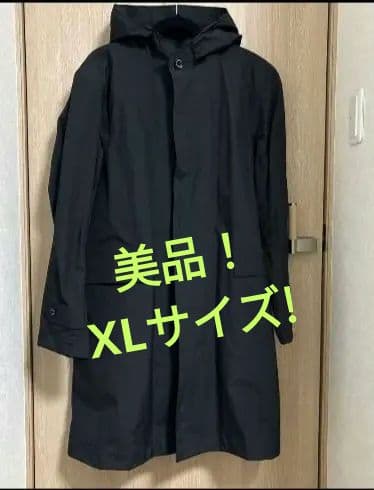 【美品】THE NORTH FACE フーデットコート XL　黒　ゴアテックス