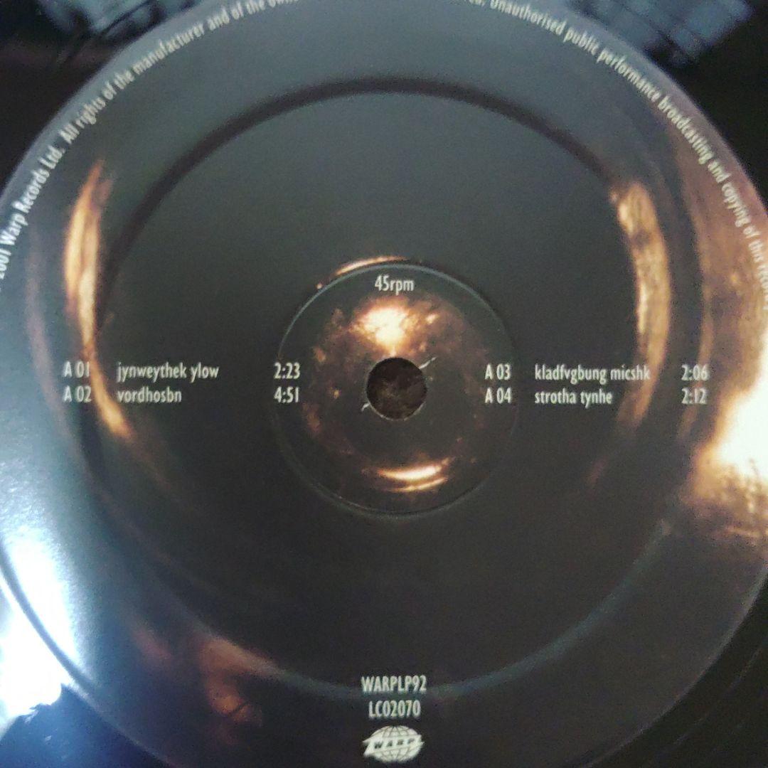 稀少01年　極美品　Aphex Twin 「Drukqs」　ジャケット無し