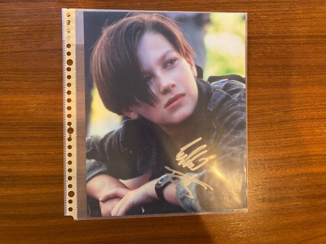 【激レア】エドワードファーロング 直筆サイン入り 2枚セット