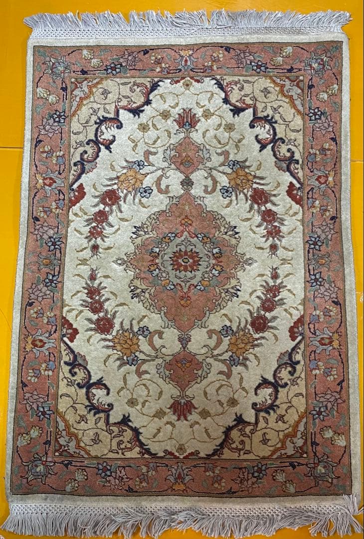 ペルシャ絨毯　玄関マット　ラグマット