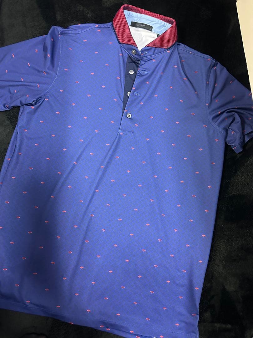 GREYSON ネイビー ポロシャツ Sサイズ