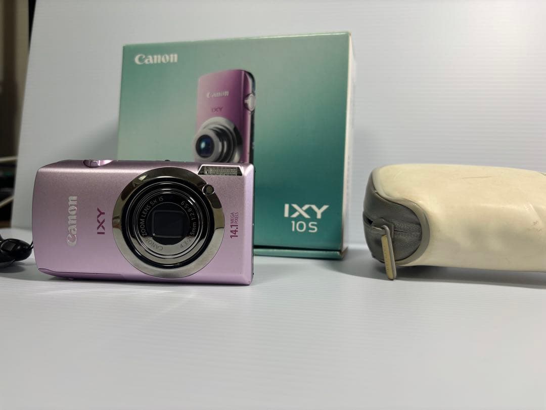 【美品】IXY 10S ピンク Canon キャノン 完動品 箱有りイクシー